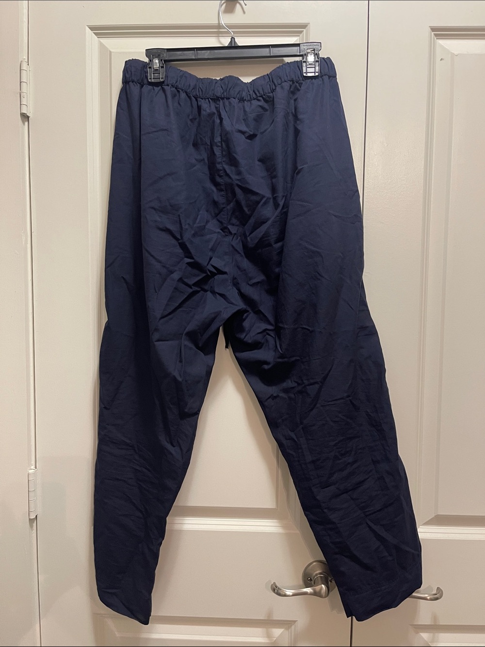 Cotton poplin pull on pants - Picture 3 of 4